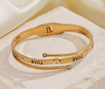 Stainless Steel Love Bracelet For Womens