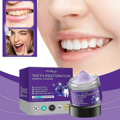 Oralhoo - مسحوق معادن لترميم الأسنان