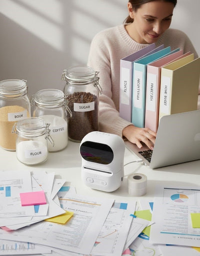 Portable Bluetooth Label Printer