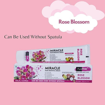 Pure Pink - Rose Blossom Miracle Hair Removal Cream