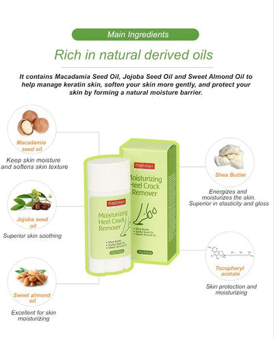 Purederm - مزيل تشققات الكعب المرطب