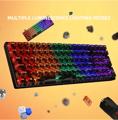 لوحة مفاتيح ألعاب بإضاءة RGB