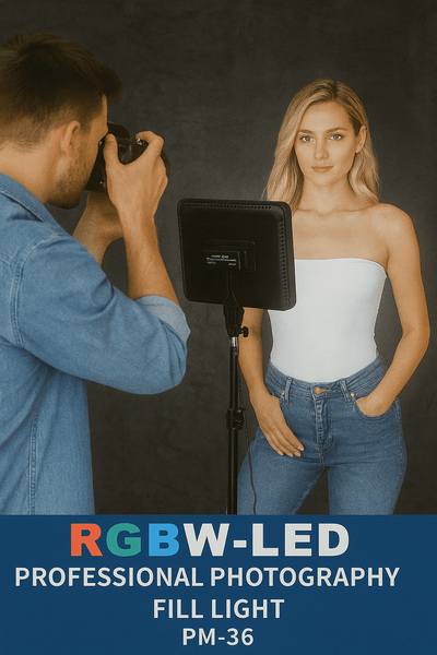RGBW - LED Professional Photography Fill Light