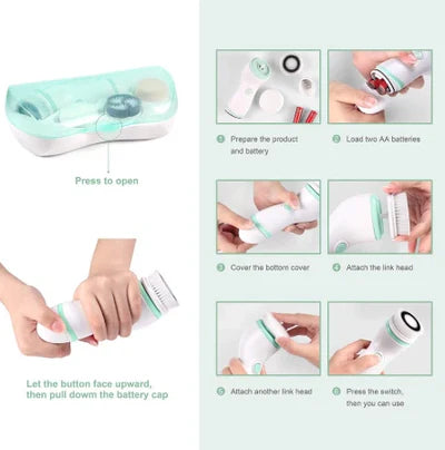 CNAIER - 4 - in - 1 Face Massage Beauty Device
