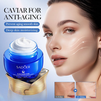 SADOER - Caviar Hyaluronic Acid Anti - Aging Repair Moisturizing Cream