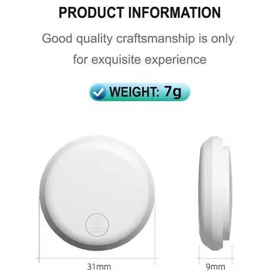 Smart Bluetooth Tracker Tag (Compatible with Apple Find My)