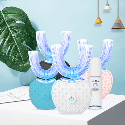Smart Electric Toothbrush USB Rechargeable U - shaped Tooth