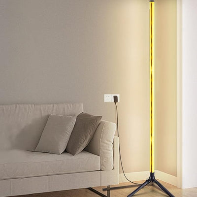 مصباح أرضي LED RGB موفر للمساحة
