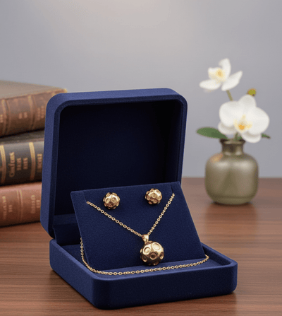 Sphere Cutout Pendant Set