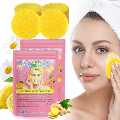 Turmeric Acid Cleaning Pads