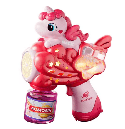 Unicorn Snowflake Bubble Gun