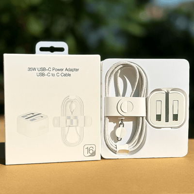 مجموعة محول طاقة USB-C لهاتف آيفون