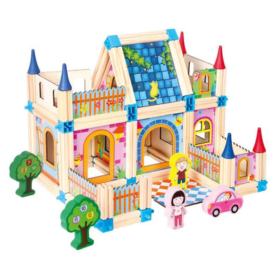 Wooden Architecture Building Blocks Toy